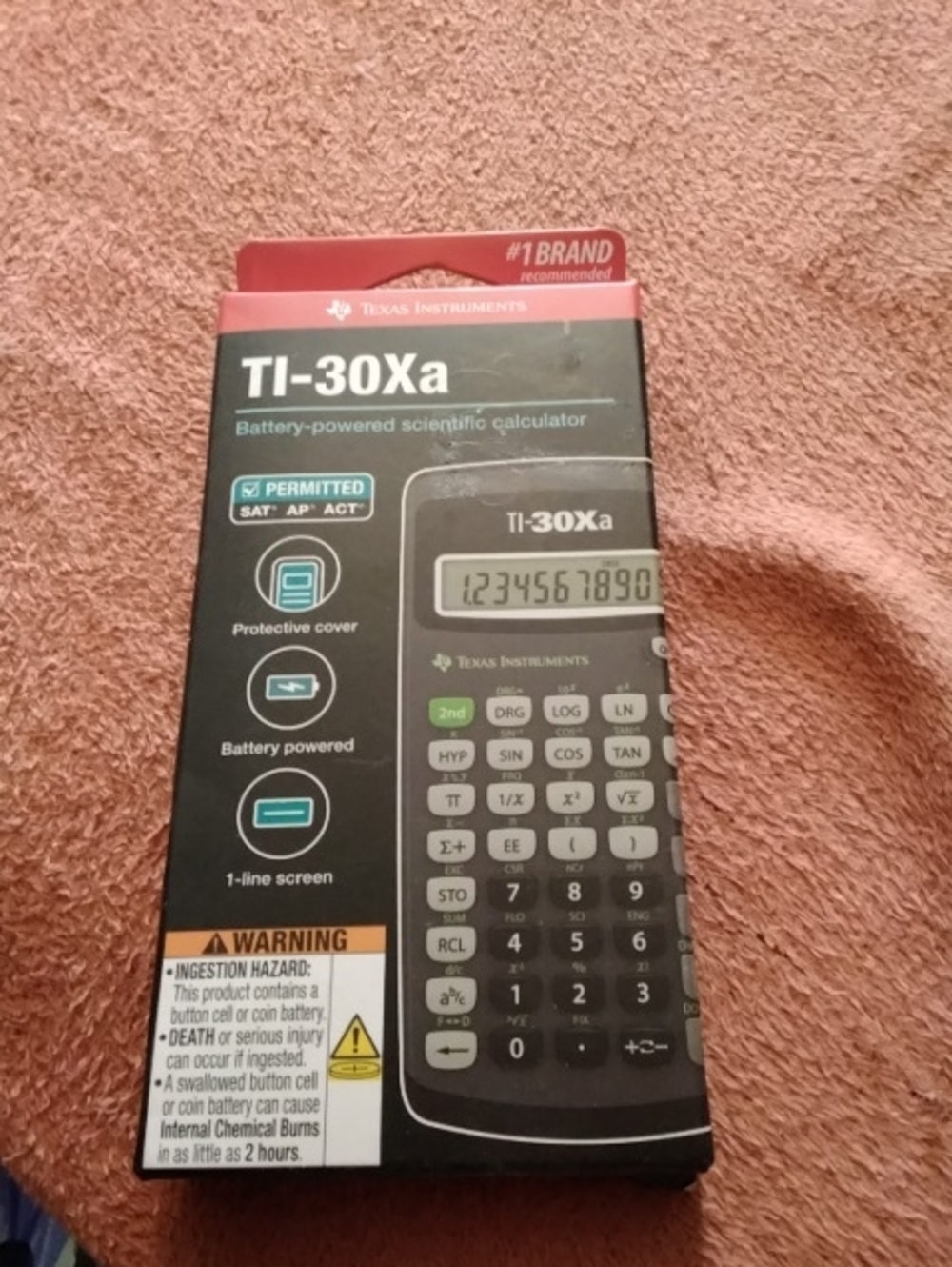 Texas Instruments TI-30Xa Scientific Calculator -285